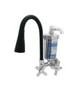 Ver imagem 2 de Torneira Filtro Conic Preta CP ABS Parede 2 Jatos C31 3268 1/4