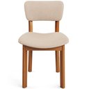 Ver imagem 3 de Kit 06 Cadeiras para Sala de Jantar Cozinha Living Estofada Dara L02 Linho Bege - Lyam Decor
