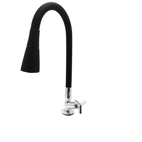 Torneira Cozinha Conic Preta Mesa 3069 C55 1/4