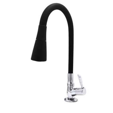 Torneira Cozinha Conic Preta Mesa 3069 C61 1/4