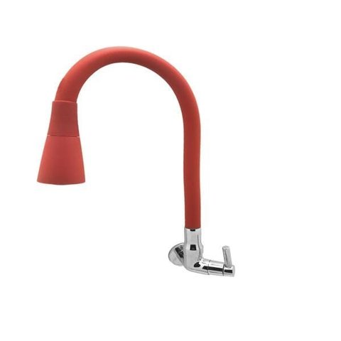 Torneira Cozinha Conic Vermelha Parede 2 Jatos C29 3068 1/4
