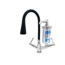 Ver imagem 2 de Torneira Filtro Cozinha Conic Preta CP ABS Mesa C29 3269 1/4 De Volta