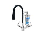 Ver imagem 2 de Torneira Filtro Cozinha Conic Preta CP ABS Mesa C29 3269 1/4 De Volta