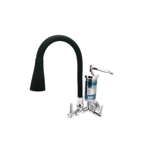Torneira Filtro Conic Preta CP Metal Parede C29 3268 1/4