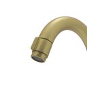 Ver imagem 2 de Torneira Lavatório Banheiro Slim Tube Bica Baixa  ¼v Luxo Dourada Fosca