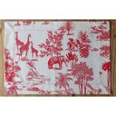 Ver imagem 7 de Kit Jogo Americano 8 Lugares Mesa Posta Toile Verm 52x36cm