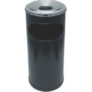 Cinzeiro Lixeira Coleta De Bituca Para Fumódromo Esmaltada