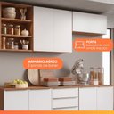 Ver imagem 3 de Armário de Cozinha Completa 8 Portas 2 Gavetas 100% MDF Clara