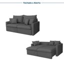 Ver imagem 5 de Sofá Cama Retrátil e Reclinável 200cm Colibri CabeCasa MadeiraOriginals