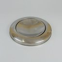 Ver imagem 5 de Lixeira Aço Inox com Tampa Basculante Meia Esfera 30 Litros:Inox