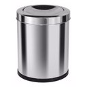 Ver imagem 1 de Lixeira Inox 13,5 L Tampa Meia Esfera:Inox