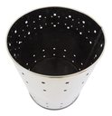 Ver imagem 5 de Lixeira Aço Inox Casa Ou Escritório 22 Litros Telada:Inox