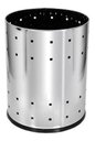 Ver imagem 1 de Lixeira Aço Inox Casa Ou Escritório 22 Litros Telada:Inox
