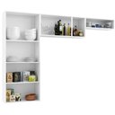 Ver imagem 2 de Cozinha de Aço Compacta Rubi 7 Portas Smart Branco - Telasul