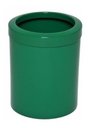 Ver mais imagens de 04 Un. Lixeira Em Plástico Com Aro 12 Litros Home Ou Office:Verde