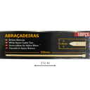 Ver imagem 4 de Abraçadeira Nylon Enforca 3,6 X 250mm Kit C/ 100 Lacre Plástico Fixadora Fita Hellerman 25cm Preta
