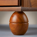 Ver imagem 7 de Mesa de Cabeceira Clássica 3 Gavetas Cedro Acetinado
