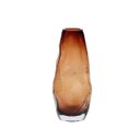 Ver imagem 1 de Vaso em Vidro Ambar Texturizado