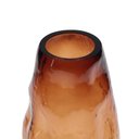 Ver imagem 2 de Vaso em Vidro Ambar Texturizado
