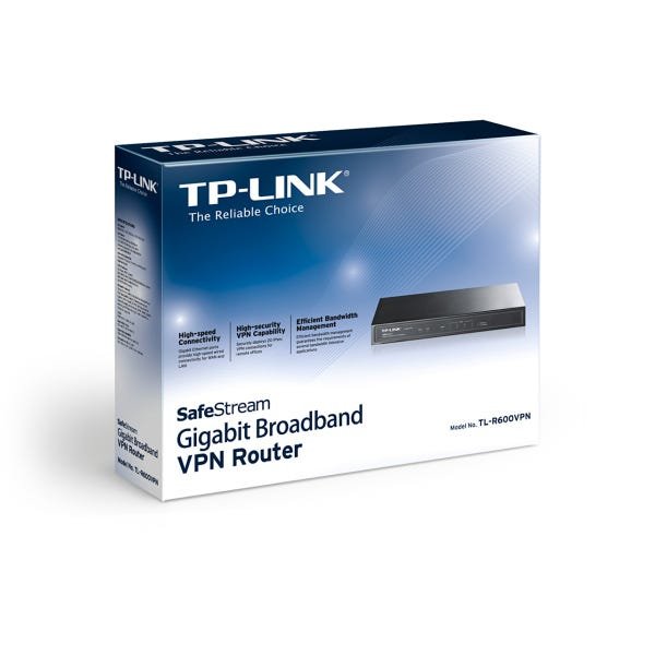 Roteador Vpn Broadband Gigabit Safestream Tp-link TL-R600VPN - 2