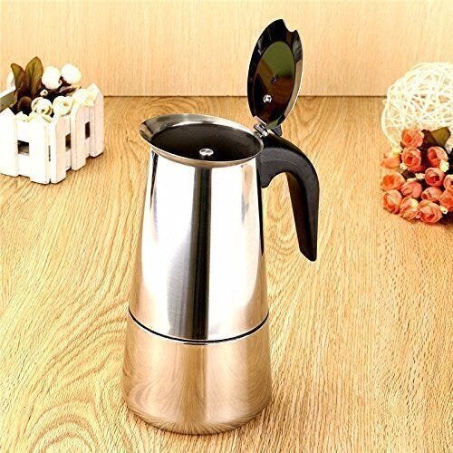 Cafeteira Italiana Expresso Inox 09 Xicaras - 2