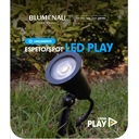 Ver imagem 7 de Espeto/spot Led Play Pc Ip65 5w Luz Verde Biv Preto Blumenau