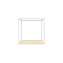 Ver imagem 1 de Prateleira/Nicho Quadrada Branca C/Pinus