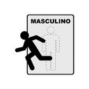 Ver imagem 1 de Placa Toilette Maculino