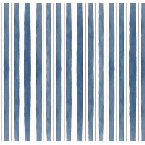 Papel de Parede Bobinex Revoada - Listra Azul Mar 4429