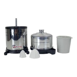 Extrator De Suco Inox Médio Espremedor Laranja Profissional - 2