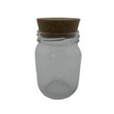 Ver imagem 1 de Pote De Vidro 200ml Com Rolha Kit Contem 24Un