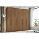 Ver imagem 1 de Guarda Roupa 8 Portas e 4 Gavetas Master New 8.4 Jatobá