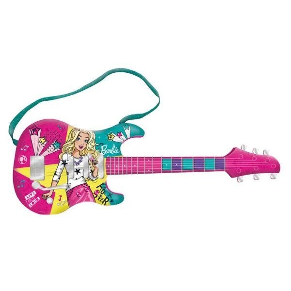 Guitarra Musical com MP3 Player Barbie Guitarra Fabulosa Modelo Novo Fun