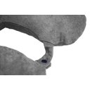 Ver imagem 3 de Travesseiro de pescoço para viagem my travel fibra grafite - Fibrasca