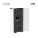 Ver mais imagens de Armário Alto 2 Portas 159,6x79,2x41 Cm Pivotante