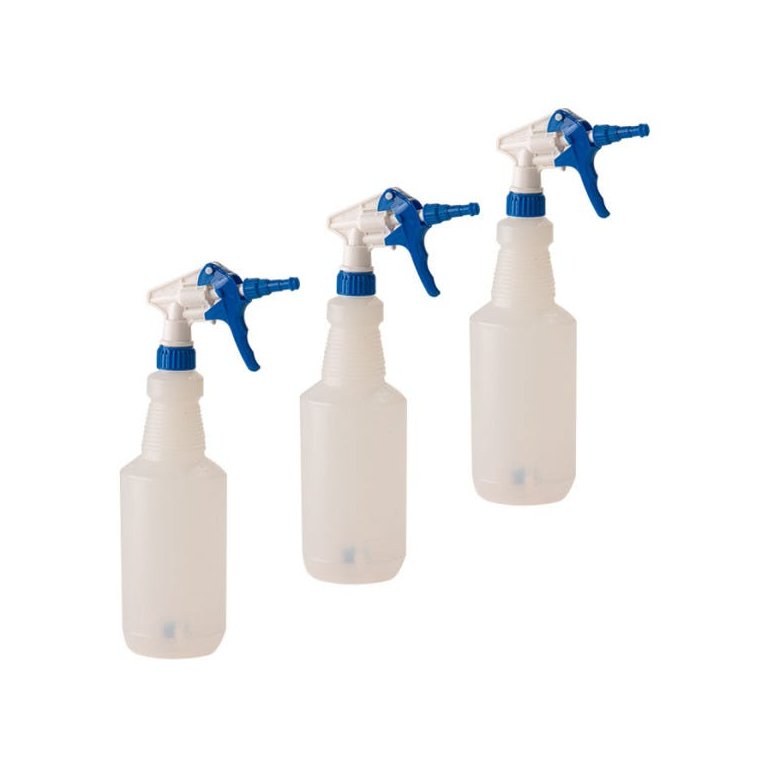 Kit 3 Borrifador Pulverizador Bico Longo Profissional