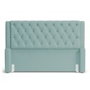 Ver imagem 3 de Cabeceira Atena para Cama Box King Size 195cm Capitonê com Frame Veludo Acqua - Desk Design
