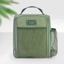 Ver imagem 7 de Conjunto Bolsa Térmica C- Bolsos e Pote de Marmita, Garrafa 430 Ml e Porta Talheres Verde