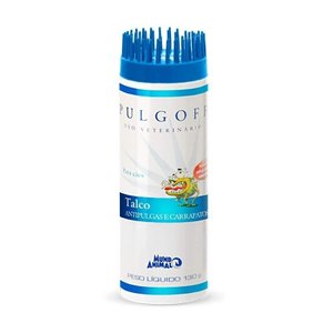Talco Pulgoff C Antipulgas E Carrapatos Para Cães 130G