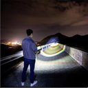 Ver imagem 6 de Lanterna Led XHL-P90 Super Potente Em Alumínio Com 2 Baterias Recarregaveis BM-8503