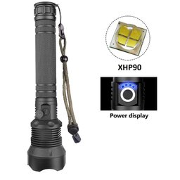 Lanterna Led XHL-P90 Super Potente Em Alumínio Com 2 Baterias Recarregaveis BM-8503 - 3