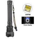 Ver imagem 3 de Lanterna Led XHL-P90 Super Potente Em Alumínio Com 2 Baterias Recarregaveis BM-8503