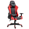 Cadeira Gamer Racer Estrutura em Metal Suporta até 130kg Reclinável Cor:vermelha - 1