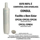 Ver imagem 6 de Kit 3 Refil Filtro Compatível Purificador Consul Cpb34/cpc31