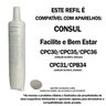 Kit 3 Refil Filtro Compatível Purificador Consul Cpb34/cpc31 - 6