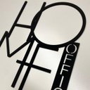 Ver imagem 3 de Quadro Decorativo Aplique Parede Home Office Mdf 6mm Preto