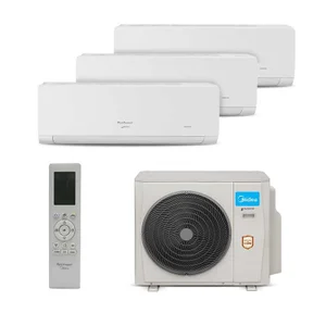 Ar Condicionado Multisplit HW Inverter 27.000 Btu (3x Evap 12.000) Quente Frio 220v