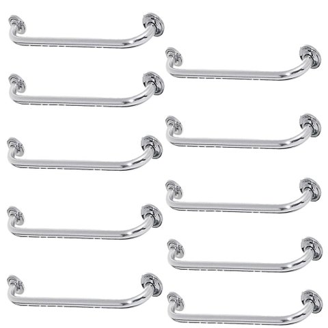 Alça Barra Apoio 60cm Kit 12 Uni Suporte Criança Idoso Gestante Acessibilidade Resistente Anti Queda