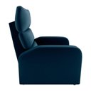 Ver imagem 4 de Poltrona do Papai Reclinável Kwid Veludo Azul Matrix Veludo Azul