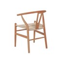 Ver imagem 4 de Cadeira Wish Bone para Mesa de Jantar Cozinha Eventos Madeira